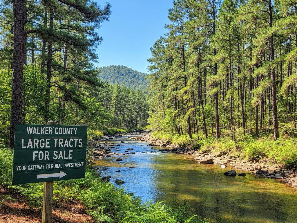Walker County Large Tracts For Sale