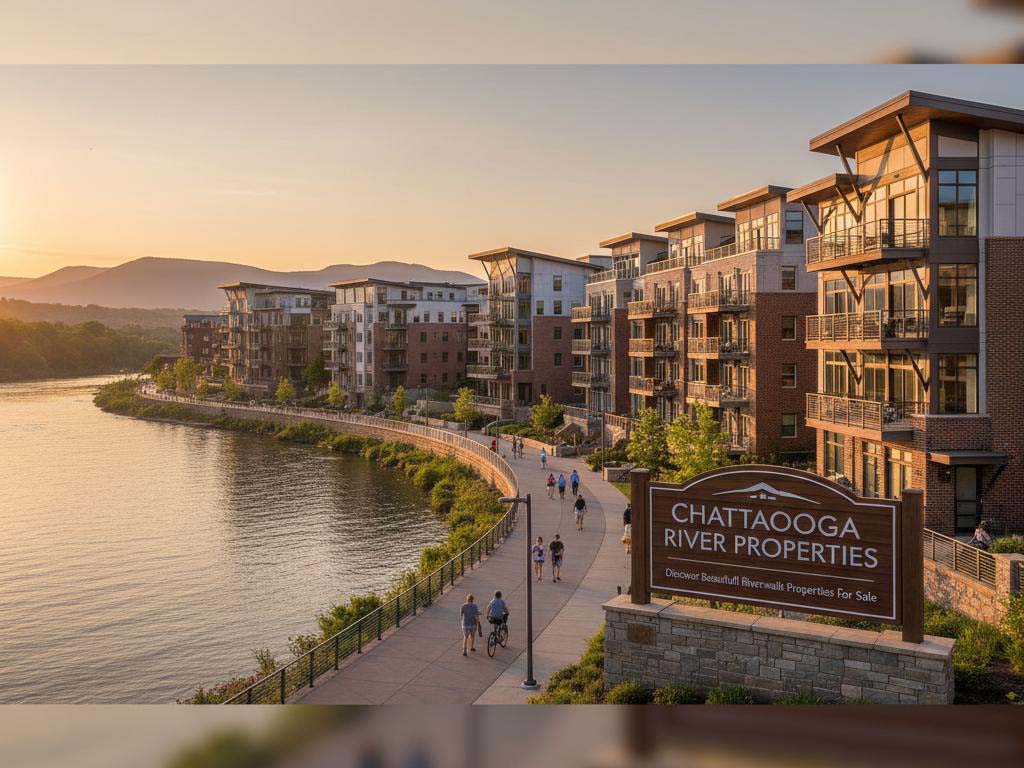 Chattanooga Riverwalk Riverfront Condos and Townhomes